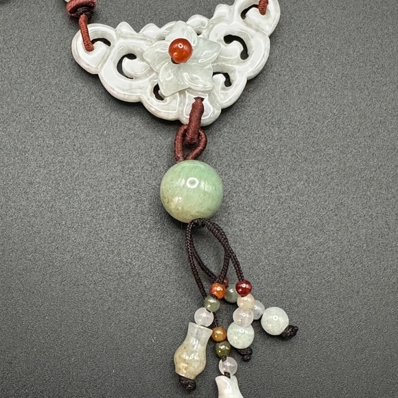 Elegant Jade Green Double-strand Necklaces. Each is Adjustable - Picture 4 of 10